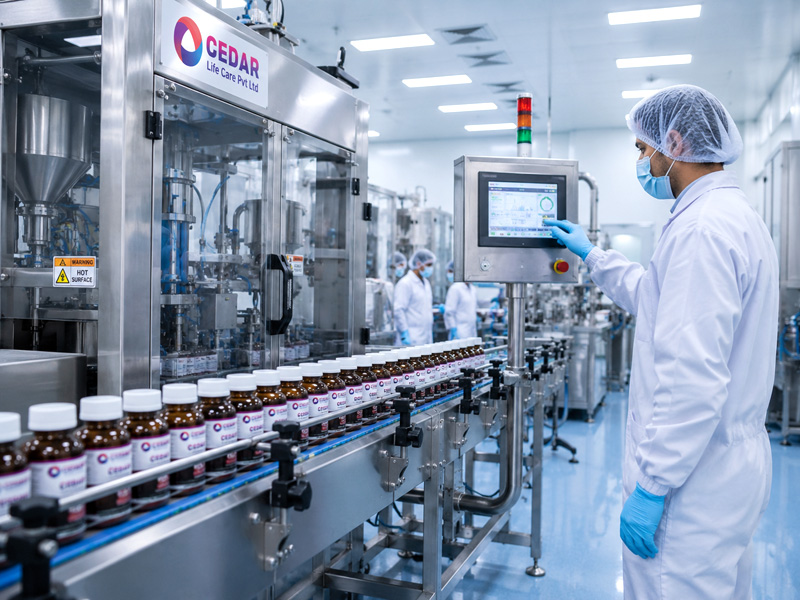 Pharmaceutical manufacturing laboratory